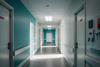 Modern Hospital Corridor