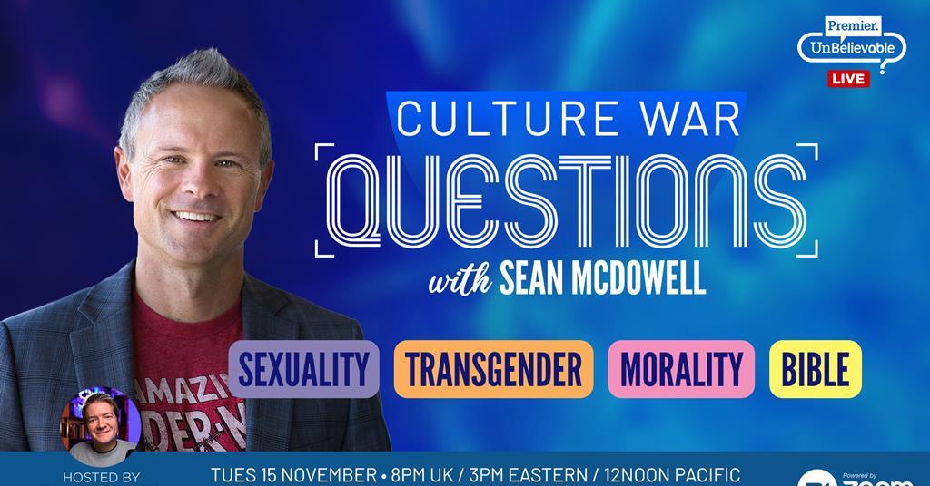 Culture War Questions Sean McDowell on Sexuality, Transgender