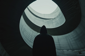 Silhouetted Spiral View