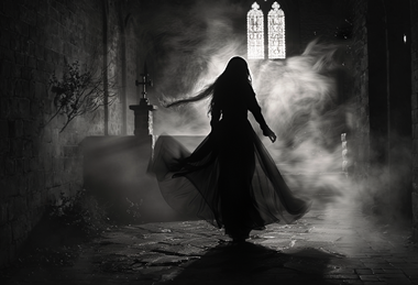 Mysterious Gothic Scene