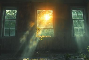 Abandoned Room with Sunlight