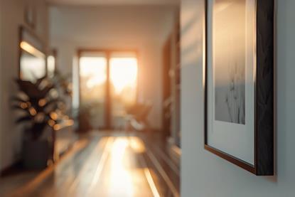 Sunny Interior Hallway