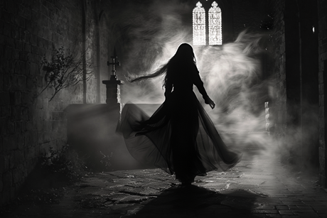 Mysterious Gothic Scene